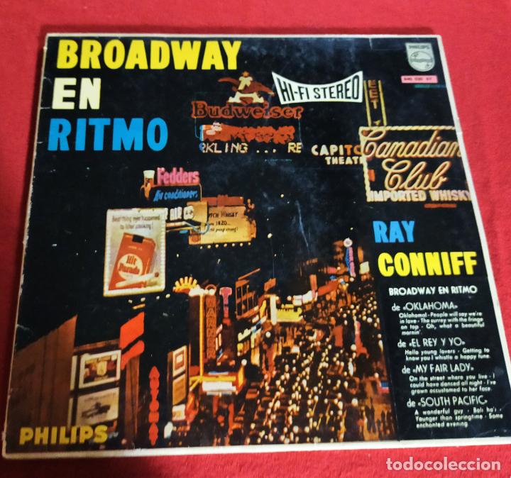 Discos de vinilo: RAY CONNIFF Y SU ORQUESTA : BROADWAY EN RITMO - LP - Foto 1