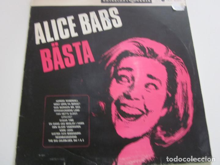 Discos de vinilo: Alice Babs - Alice Babs B&auml;sta (LP, Comp) - Foto 1