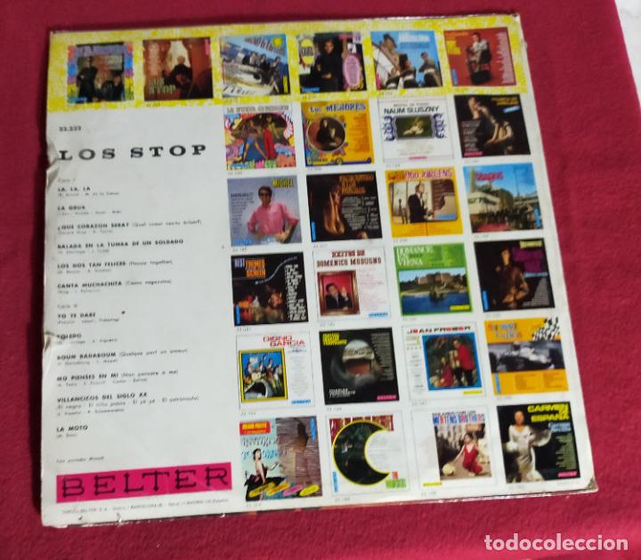 Discos de vinilo: LOS STOP - LOS STOP (LP BELTER 1968)- LP - Foto 2