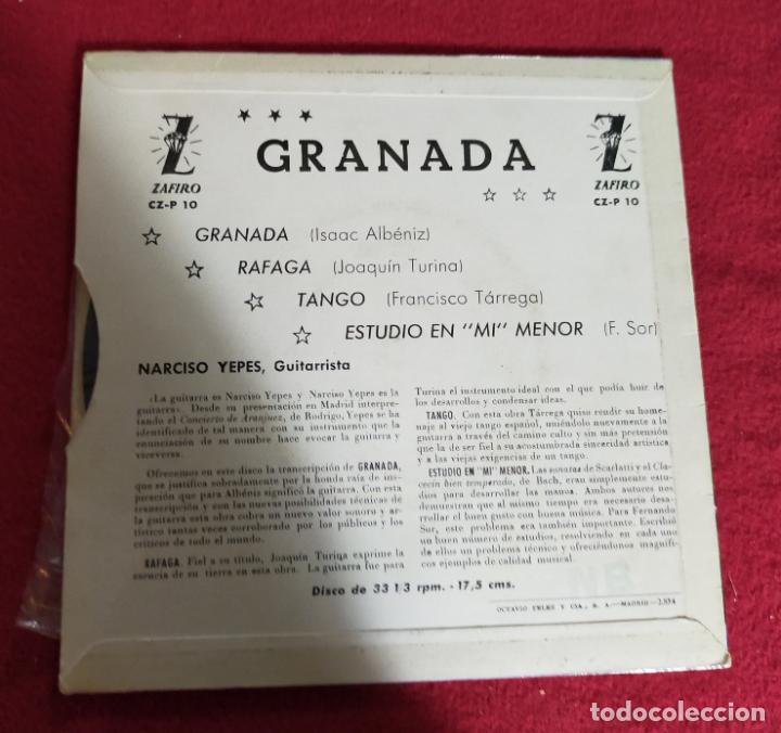 Discos de vinilo: NARCISO YEPES - GRANADA - Foto 2