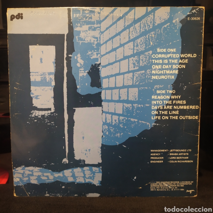 Discos de vinilo: One Way System - Writing On The Wall - Foto 2