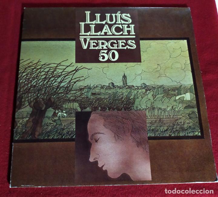Discos de vinilo: LLUIS LLACH - VERGES 50 - LP - Foto 1