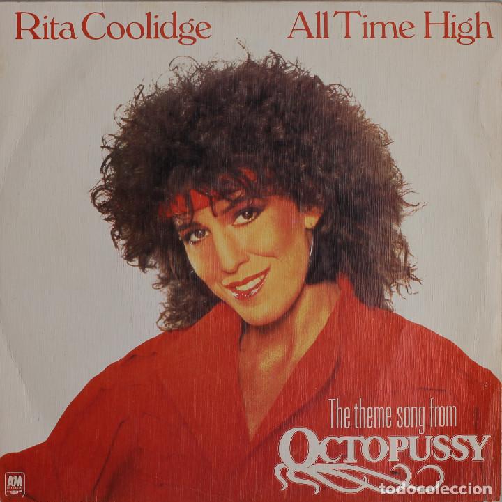 Discos de vinilo: RITA COOLIDGE//ALL TIME HIGTH//SINGLE//1983//AM RECORDS - Foto 1