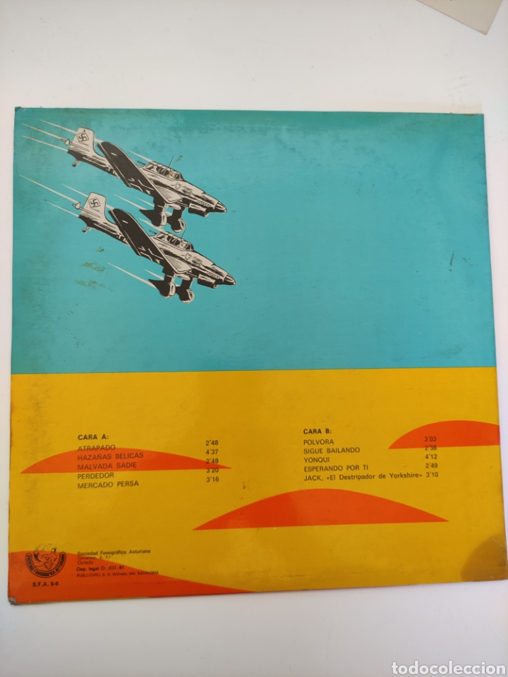Discos de vinilo: Stukas haza&ntilde;as b&eacute;licas - Foto 2