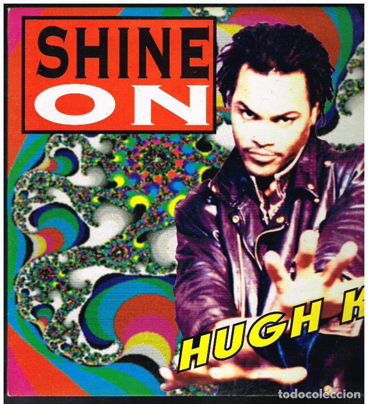 Discos de vinilo: HUGH K. - SHINE ON - MAXI SINGLE 1994 - ED. ESPA&Ntilde;A - Foto 1