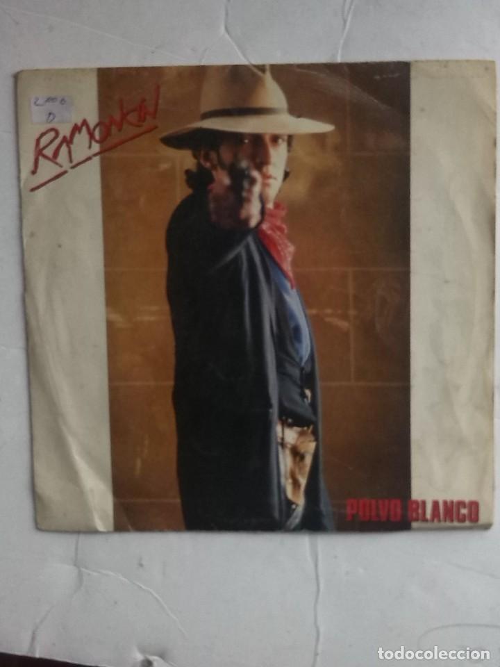 Discos de vinilo: RAMONCIN - POLVO BLANCO SINGLE 7&rdquo; - Foto 1
