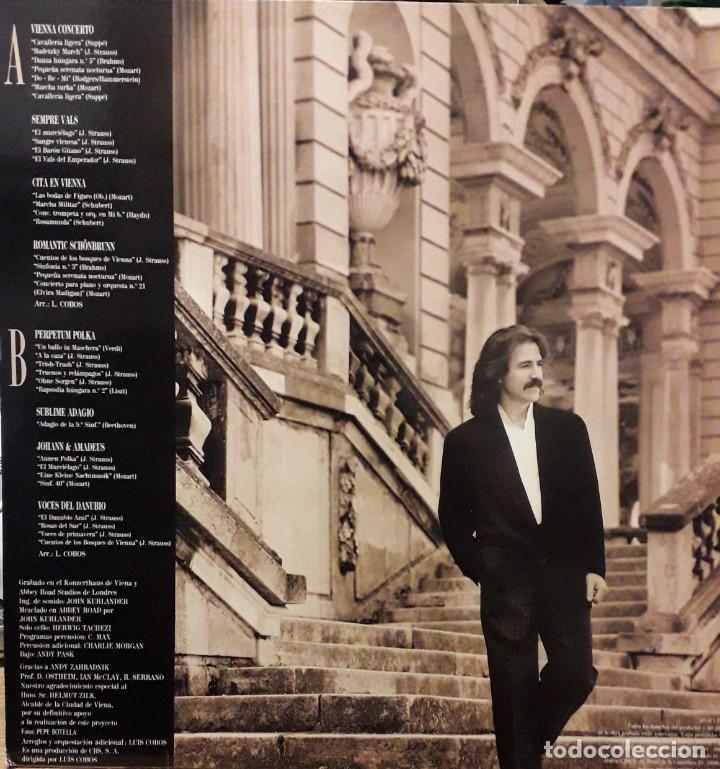 Discos de vinilo: L.P. LUIS COBOS - VIENNA CONCERTO - Foto 2