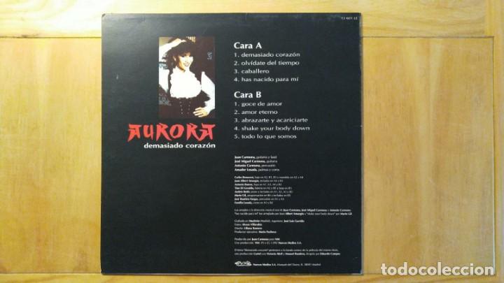 Discos de vinilo: Aurora &lrm;&ndash; Demasiado Coraz&oacute;n - Foto 4