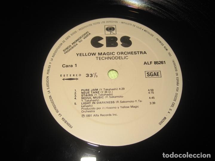 Discos de vinilo: Yellow Magic Orchestra &lrm;&ndash; Technodelic- PROMO - Foto 5