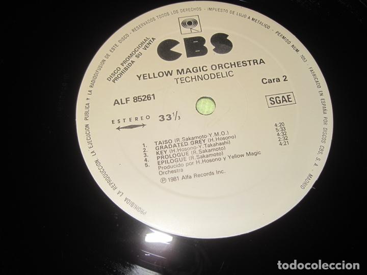 Discos de vinilo: Yellow Magic Orchestra &lrm;&ndash; Technodelic- PROMO - Foto 6