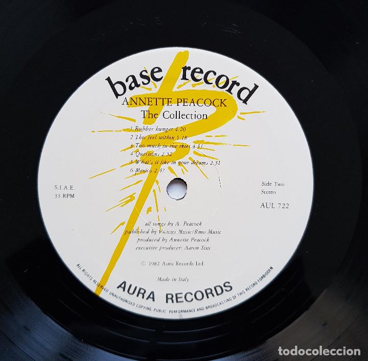 Discos de vinilo: Annette Peacock. The collection. Base Record, 1982 - Foto 4