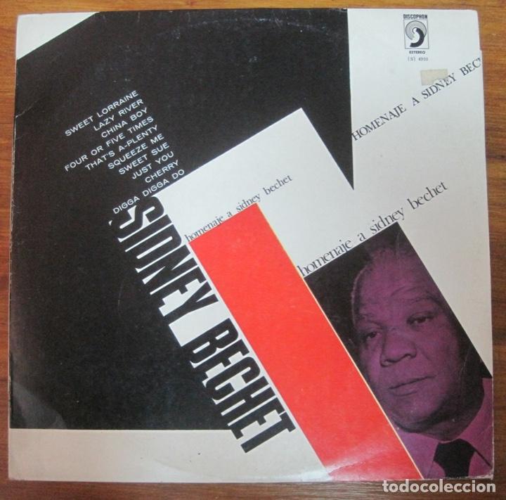 Discos de vinilo: Sidney Bechet Un Homenaje A Sidney Bechet - Foto 1