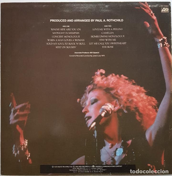 Discos de vinilo: Bette Midler. BSO &rdquo;La Rosa&rdquo;. WEA-Iberofon, 1978 - Foto 2