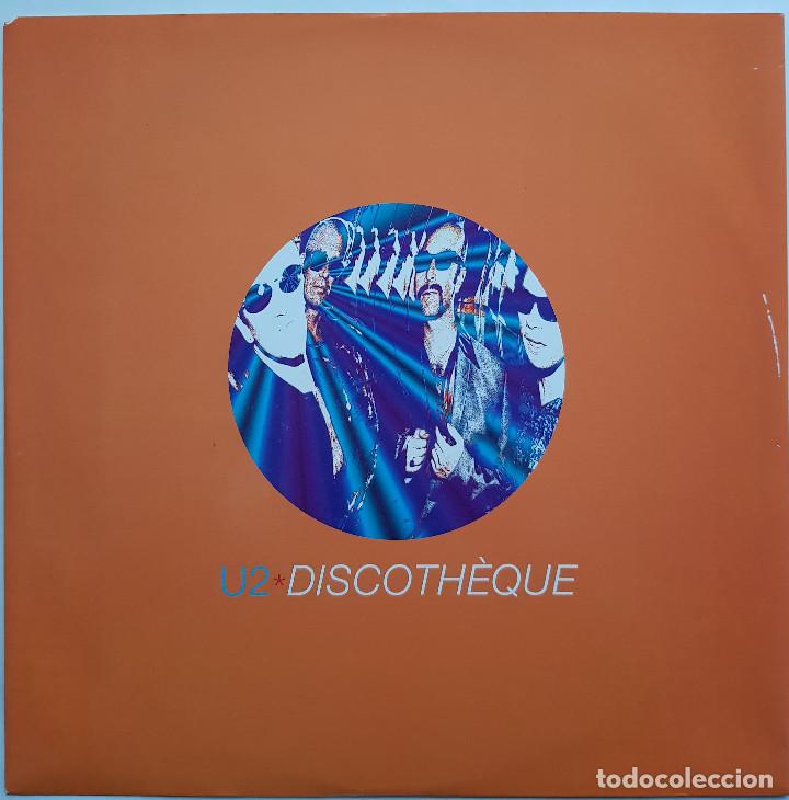 Discos de vinilo: U2. Discoth&egrave;que. Triple maxisingle. Island. 1997 - Foto 10