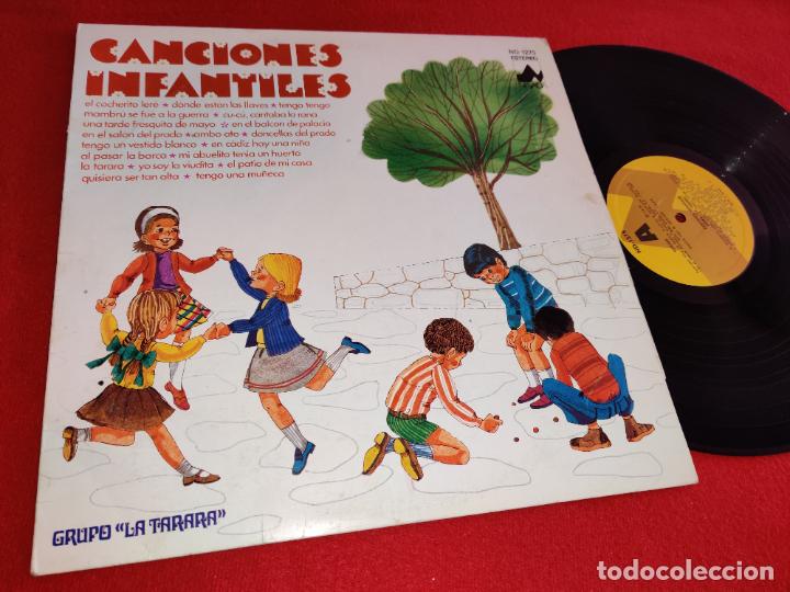Vinyl records: GRUPO LA TARARA Canciones infantiles LP 1978 Nevada