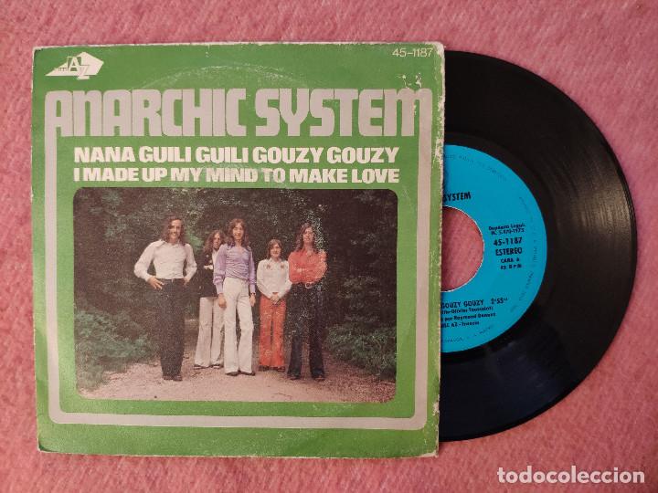 Discos de vinilo: SINGLE ANARCHIC SYSTEM - Nana Guili Guili Gouzy Gouzy - 45-1187 - SPAIN press (VG++/NM)