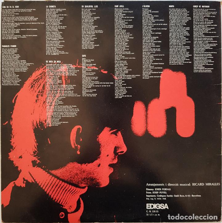 Discos de vinilo: Joan Manuel Serrat. 1968. Edigsa (CM230LS) - Foto 2