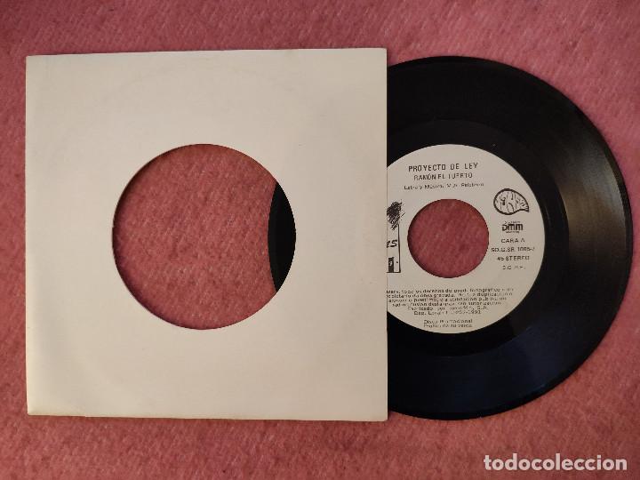 Vinyl-Schallplatten: SINGLE PROYECTO DE LEY - Ram&oacute;n El Tuerto - SO.G.SR 1005-7 - SPAIN press PROMO (NM/NM)