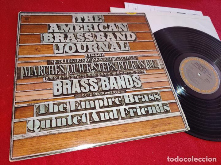 Disques de vinyle: THE EMPIRE BRASS QUINTET FRIENDS American brass band journal marches polkas etc LP 1976 US MILITAR