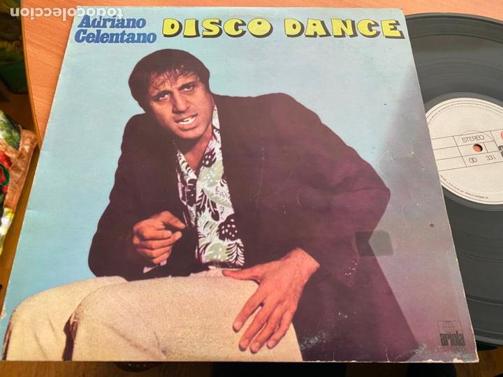 Discos de vinilo: ADRIANO CELENTANO (DISCO DANCE) LP ERROR IMPRESION (B-20) - Foto 1