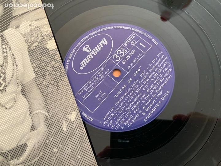 Discos de vinilo: APHRODITES CHILD (DISCO DE ORO) LP ESPA&Ntilde;A (B-20) - Foto 2