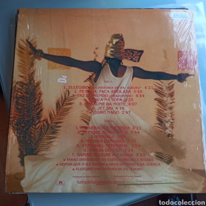 Discos de vinilo: Margareth Menezes - Kindala (Polydor, Netherlands, 1991) - Foto 2