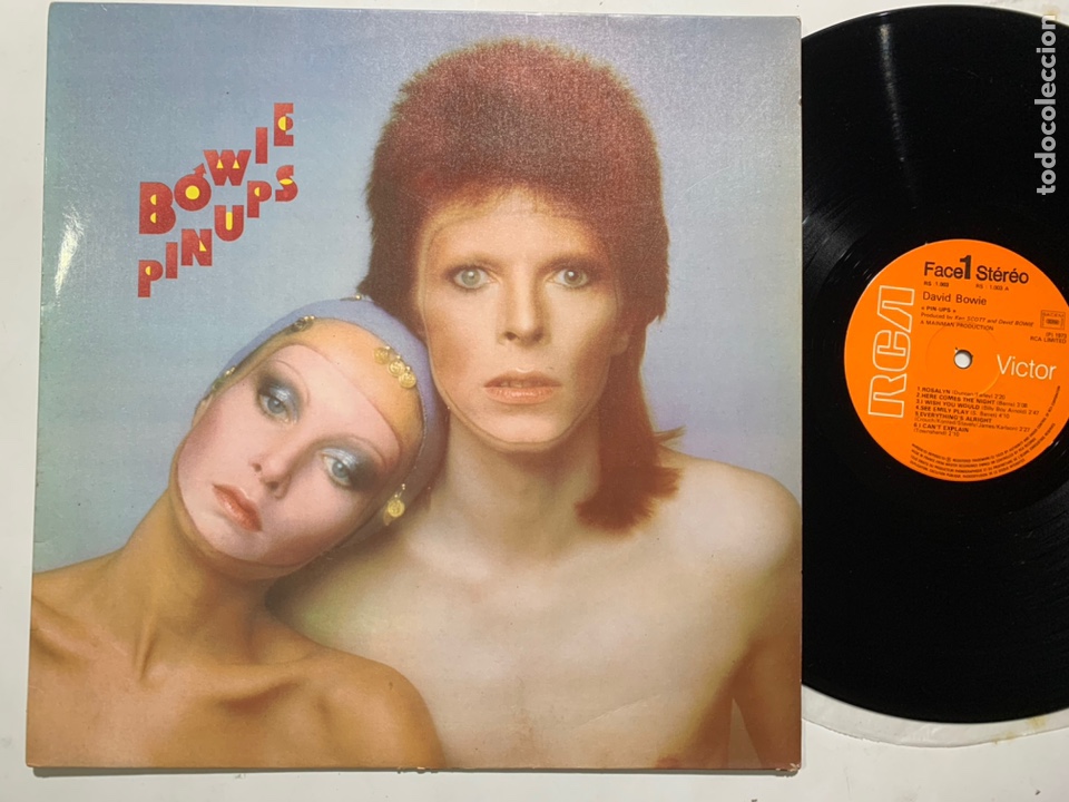 Discos de vinilo: LP David Bowie pinups de 1973 - Foto 1