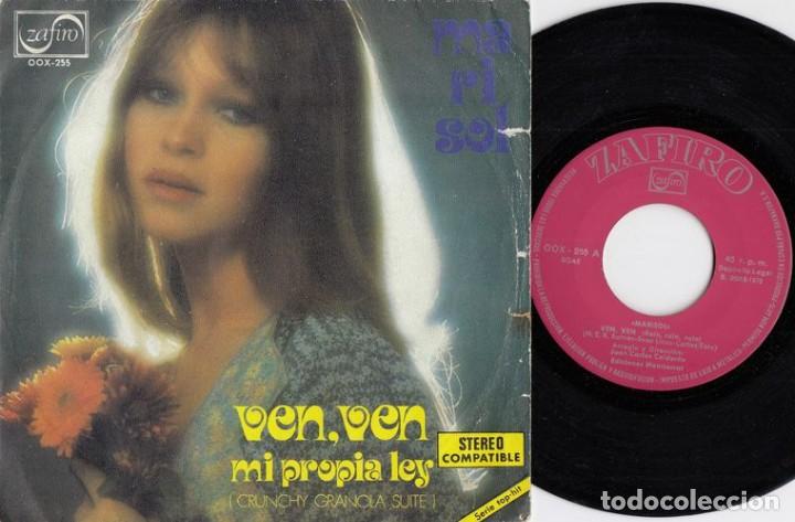 Discos de vinilo: MARISOL - VEN VEN - SINGLE VINILO