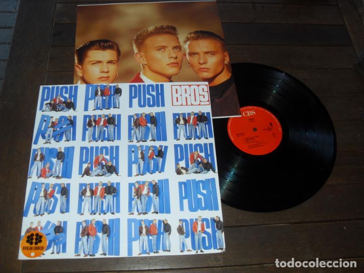 Discos de vinilo: BROS LP. PUSH. MADE IN SPAIN 1988 - Foto 1