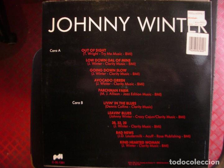 Discos de vinilo: JOHNNY WINTER. LP. - Foto 2