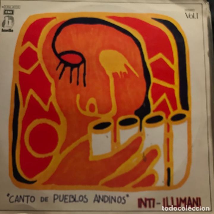 Discos de vinilo: Canto de pueblos Andinos. -Inti-Illimani-. LP Vinilo. (1974)