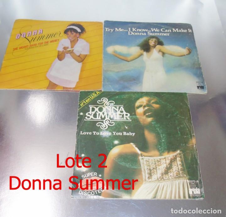 Discos de vinilo: LOTE DE 3 VINILOS -- DONNA SUMMER --- - Foto 1