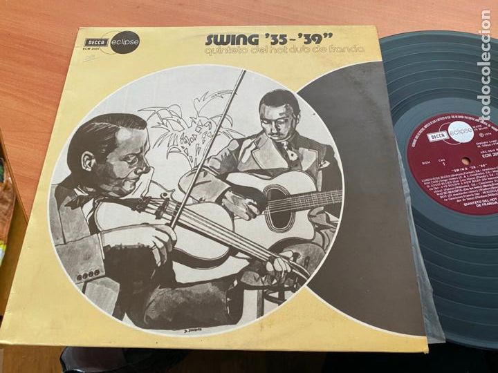 Dischi in vinile: QUINTETO DEL HOT CLUB DE FRANCIA (SWING '35 - '39) LP ESPA&Ntilde;A 1975 (B-22)