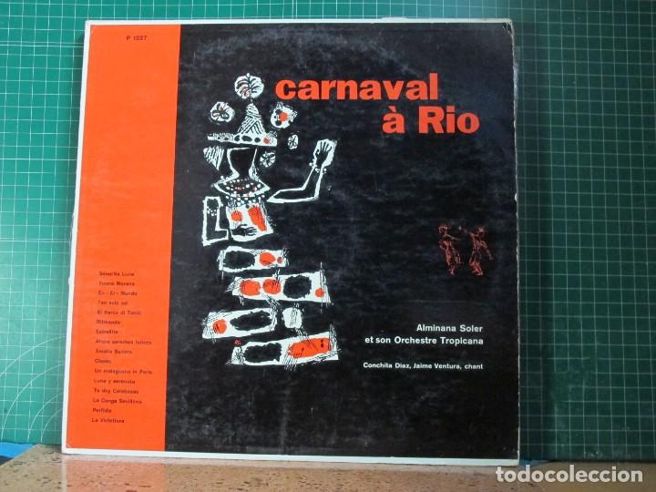 Disques de vinyle: Alminana Soler Et Son Orchestra Tropicana - Carnaval A Rio - Guilde Du Jazz P 1227 -Edici&oacute;n Francesa