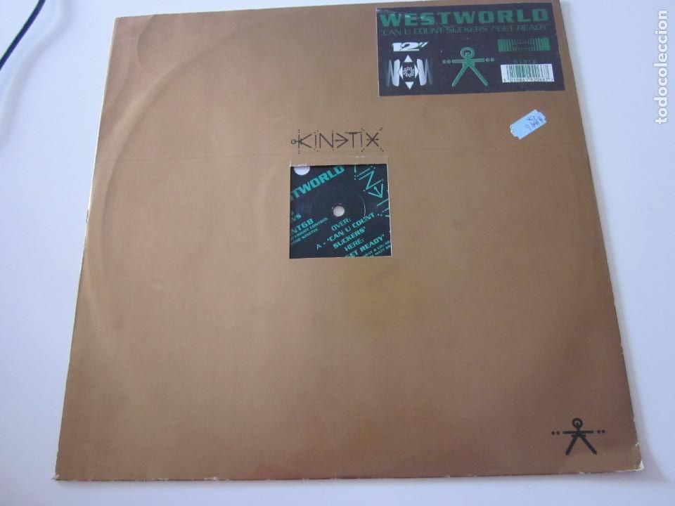Discos de vinilo: Westworld - Can U Count Suckers / Get Ready (12&rdquo;) - Foto 1