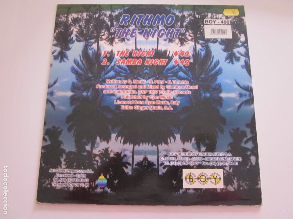 Discos de vinilo: Rithmo - The Night (12&rdquo;) - Foto 2