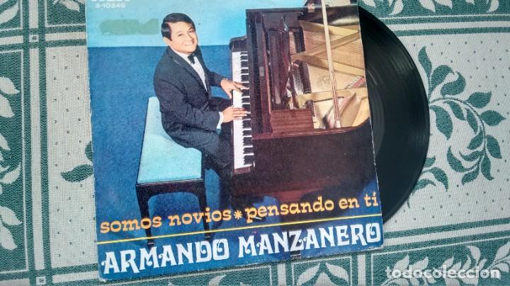 Disques de vinyle: SINGLE (VINILO) DE ARMANDO MANZANERO A&Ntilde;OS 60