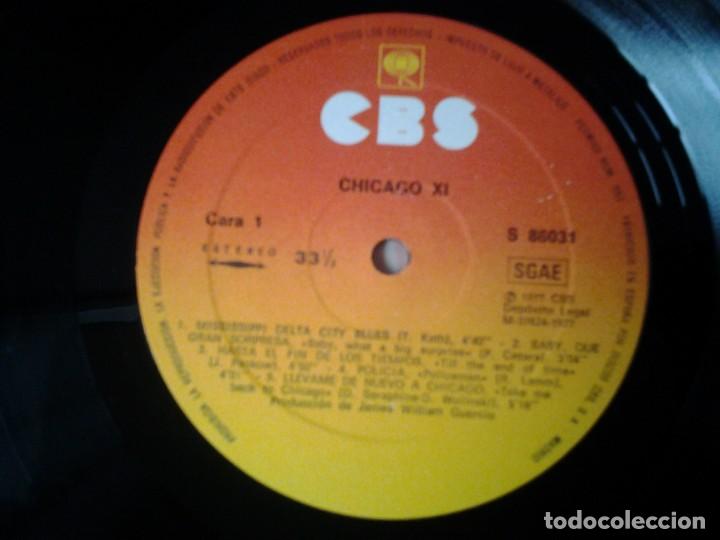 Discos de vinilo: CHICAGO -XI- CBS 1977 ED. ESPAÑOLA S 86031 MUY BUENAS CONDICIONES. - Foto 2 - 240411210