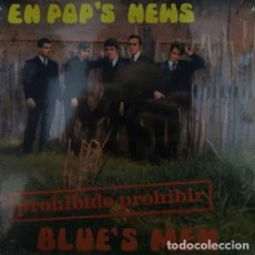 Discos de vinilo: BLUE'S MEN ‎– PROHIBIDO PROHIBIR - EN POP'S NEWS - LP DE 10 PULGADAS 25 CM NUEVO Y PRECINTADO