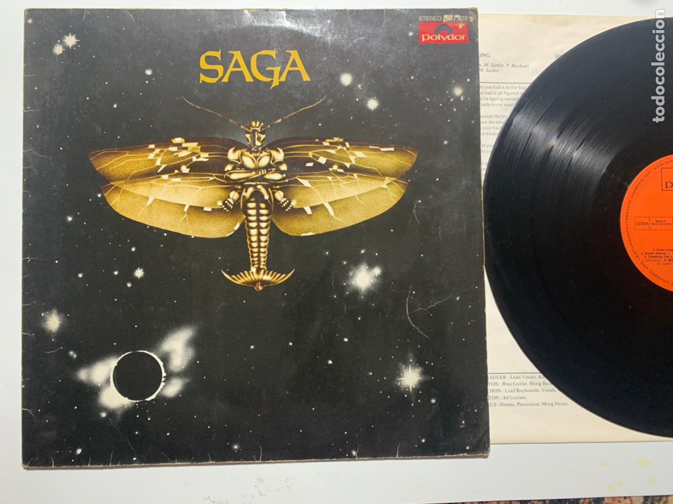 Discos de vinilo: Lp saga Edici&oacute;n alemana de 1978
