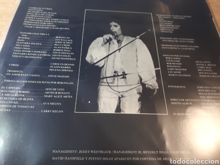 Discos de vinilo: BOB DYLAN STREET LEGAL - Foto 2