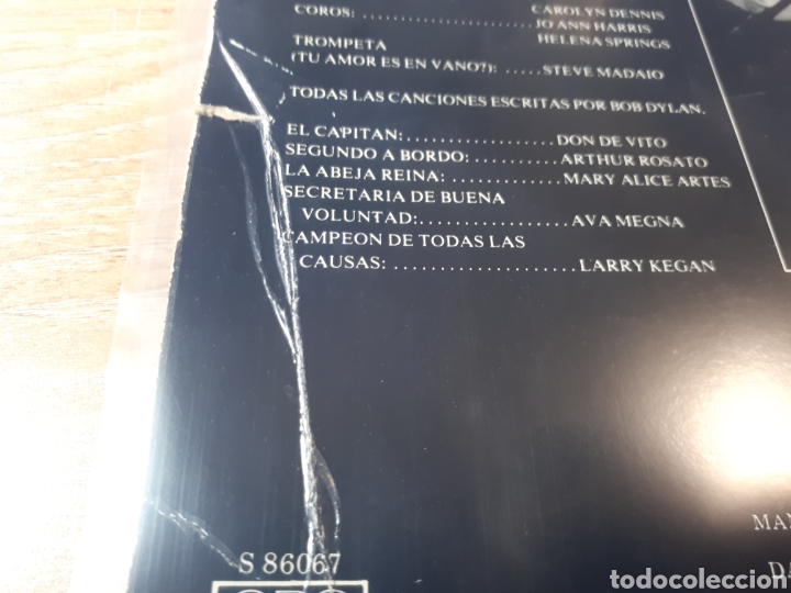 Discos de vinilo: BOB DYLAN STREET LEGAL - Foto 3