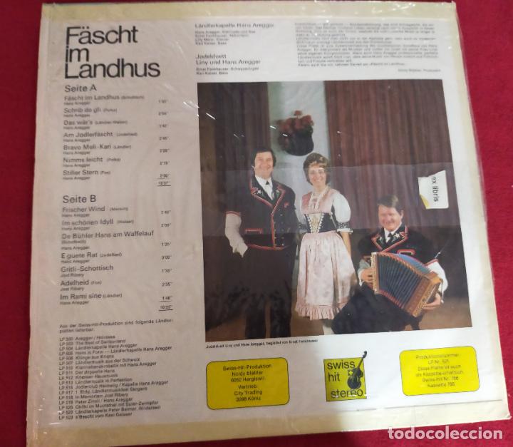 Discos de vinilo: FASCHT IM LANDHAUS - FOLKLORE, SUIZA, VOLKSMUSIK - LP - Foto 2 - 240531890
