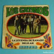 Discos de vinilo: LOS CATINOS. LA LEYENDA DE XANADÚ. DELILAH. BELTER