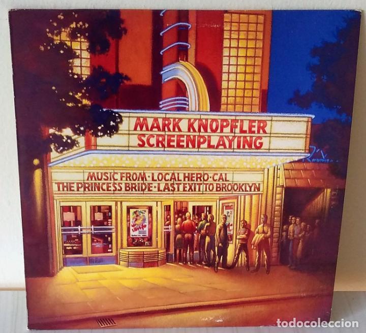 Discos de vinilo: MARK KNOPFLER - SCREENPLAYING VERTIGO 2 LP&acute;S - 1993 - Foto 1