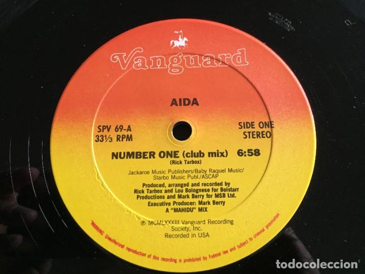 Discos de vinilo: Aida &lrm;&ndash; Number One - 12&rdquo; original USA - Foto 1