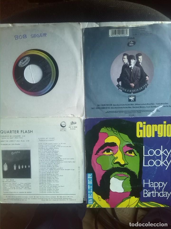 Discos de vinilo: LOTE DE 4 SINGLES VARIADOS 7&rdquo; - Foto 2