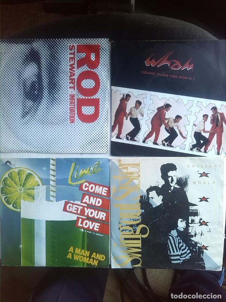 Discos de vinilo: LOTE DE 4 SINGLES VARIADOS 7&rdquo; - Foto 1