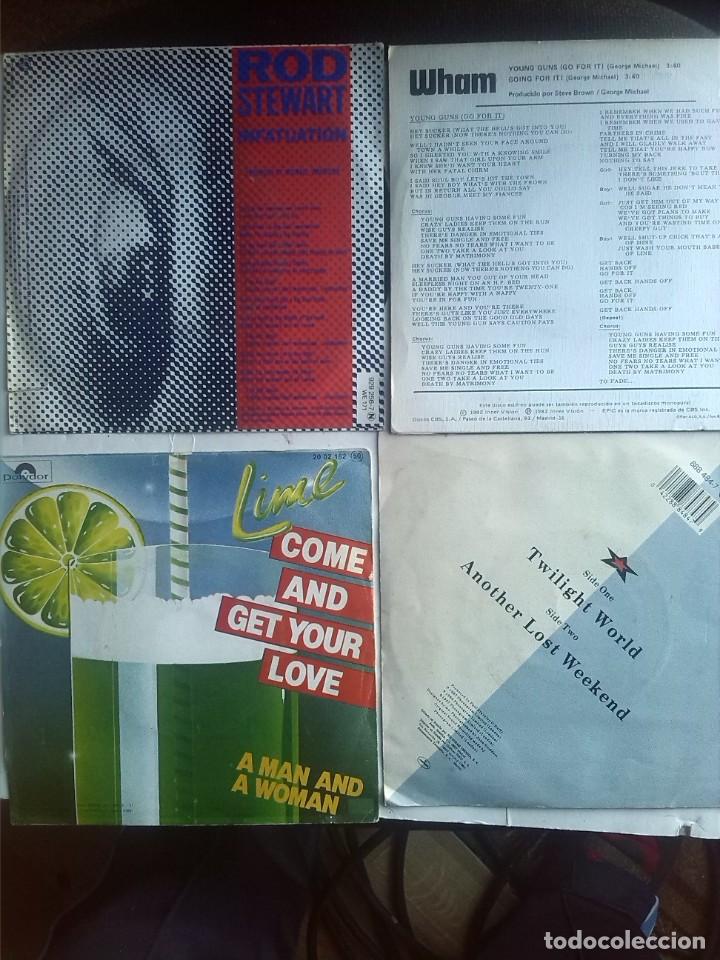 Discos de vinilo: LOTE DE 4 SINGLES VARIADOS 7&rdquo; - Foto 2