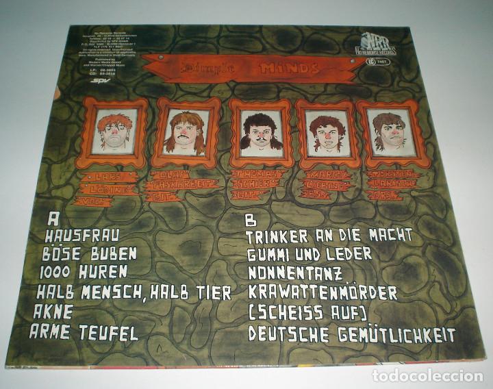 Discos de vinilo: LP DIMPLE MINDS - TRINKER AND DIE MACHT - Foto 2